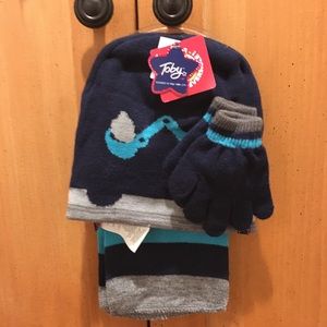 Toby Hat, Glove and Scarf Set